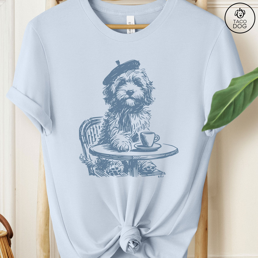 Doodle Cafe Coffee Paris France T-Shirt