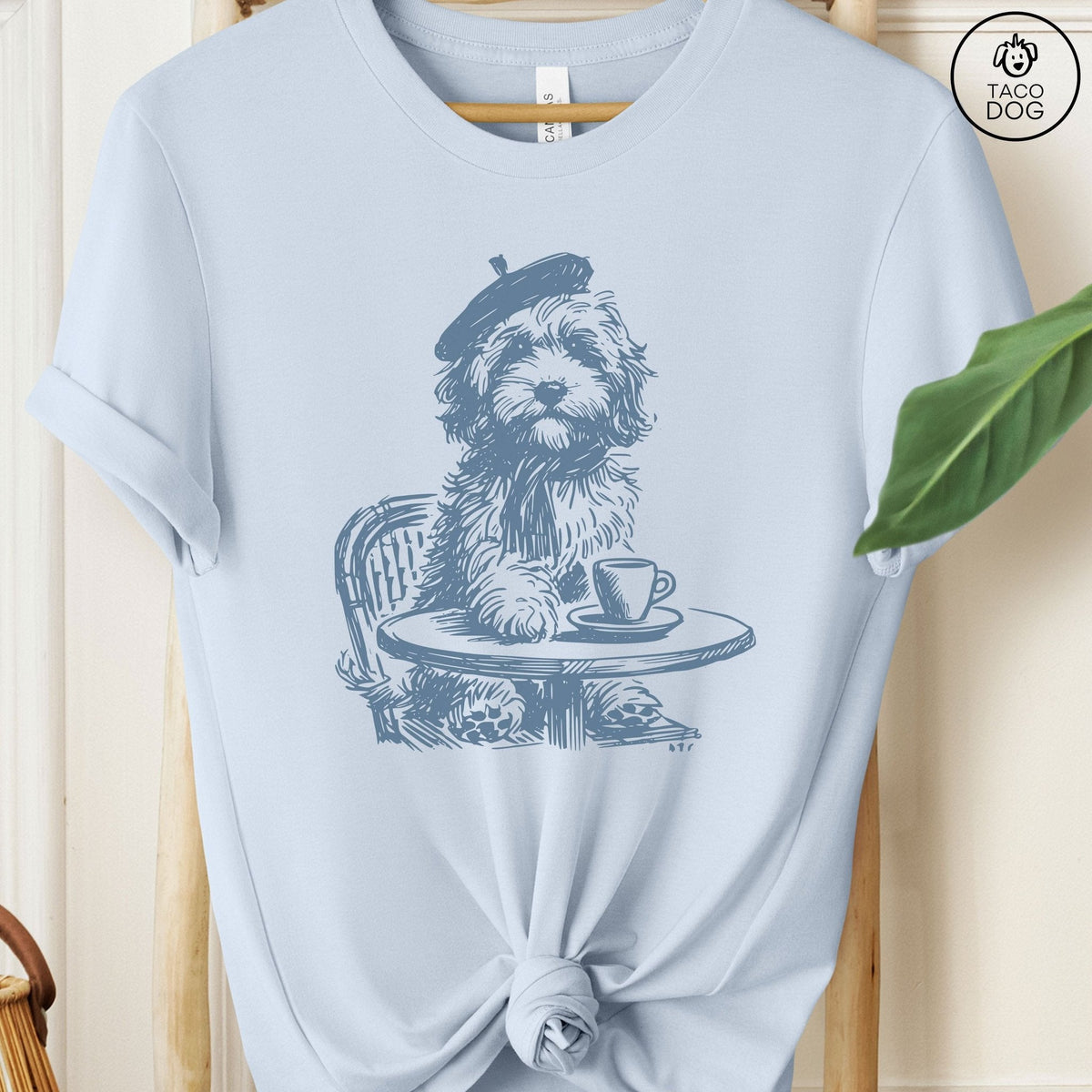 Doodle Cafe Coffee Paris France T-Shirt