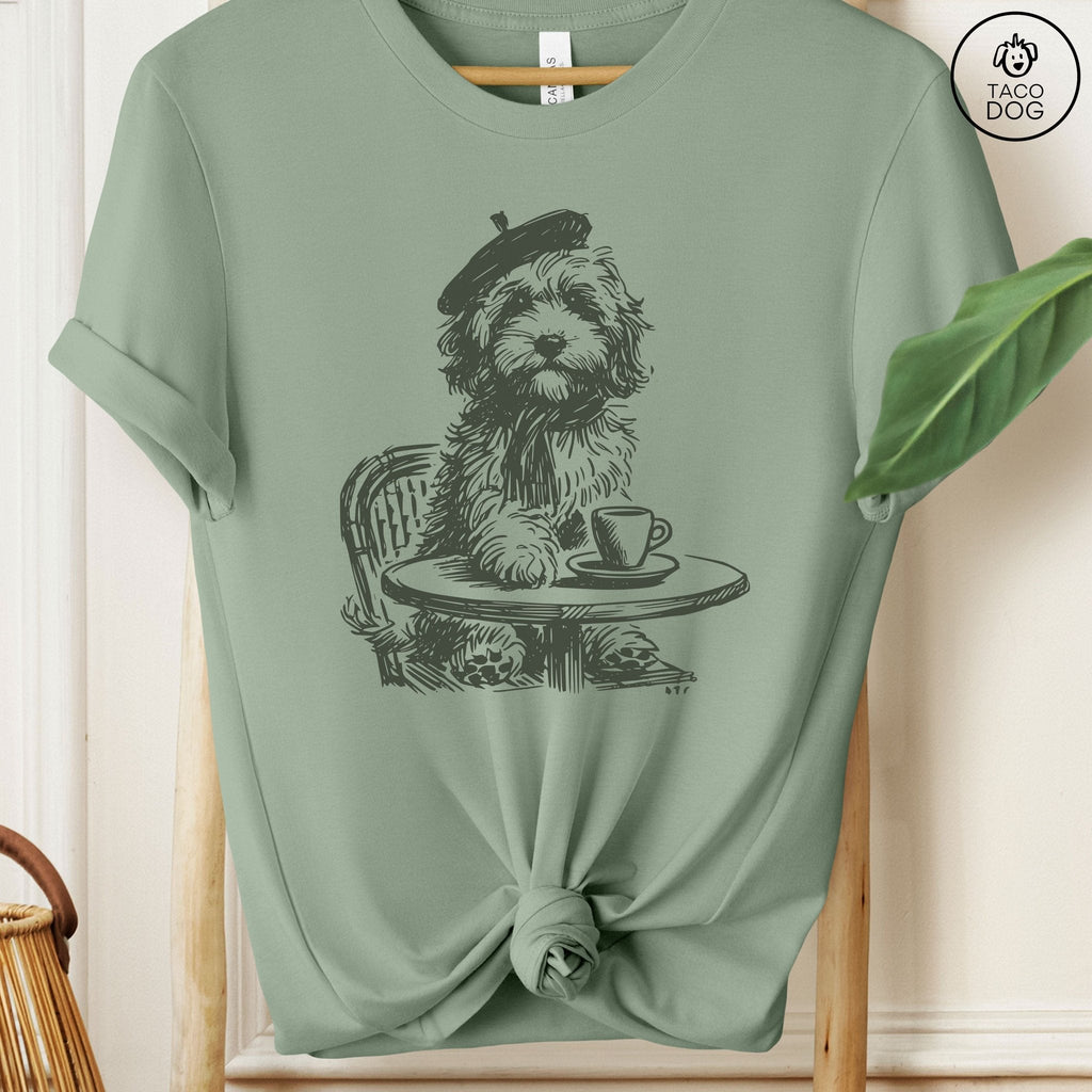 Doodle Cafe Coffee Paris France T-Shirt