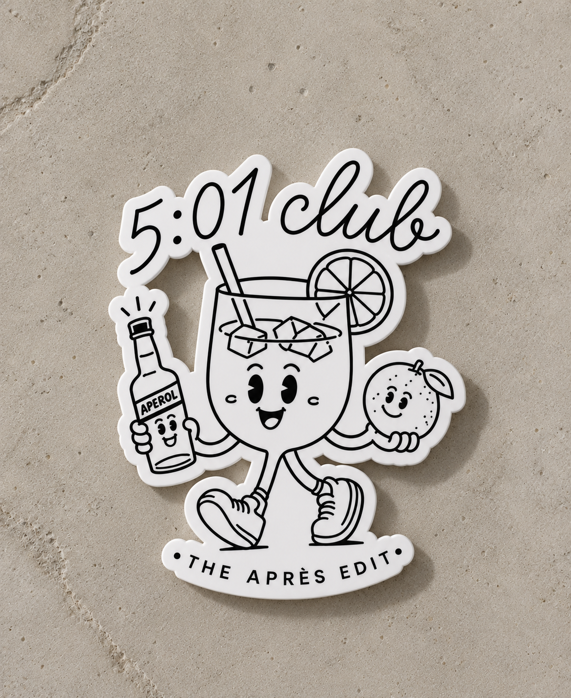 5:01 Club Sticker