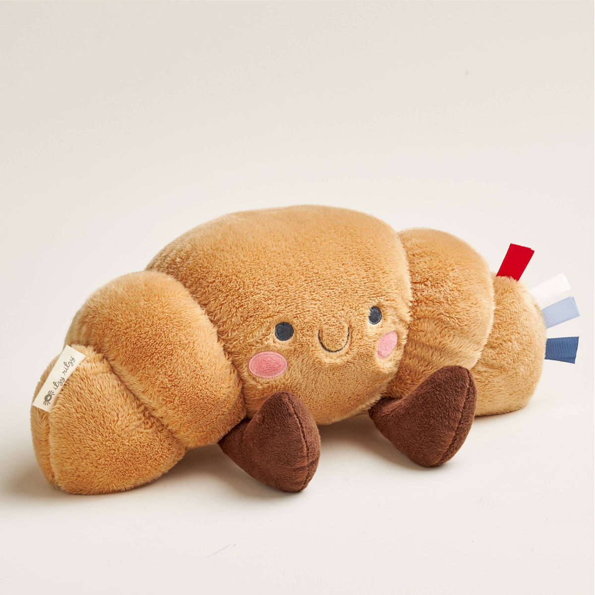 Plush Croissant Stuffed Toy