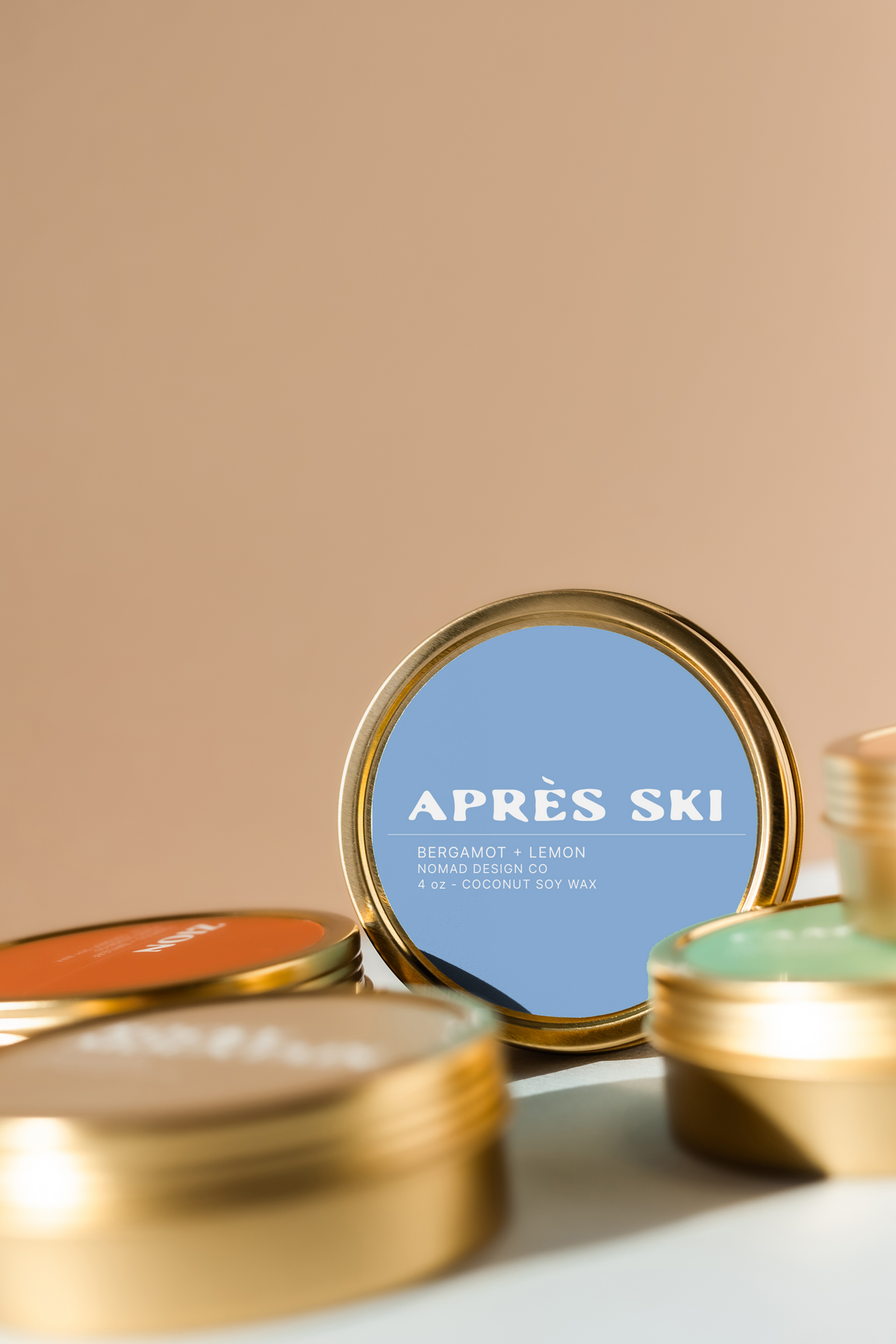 Après Ski Travel Tin Candle