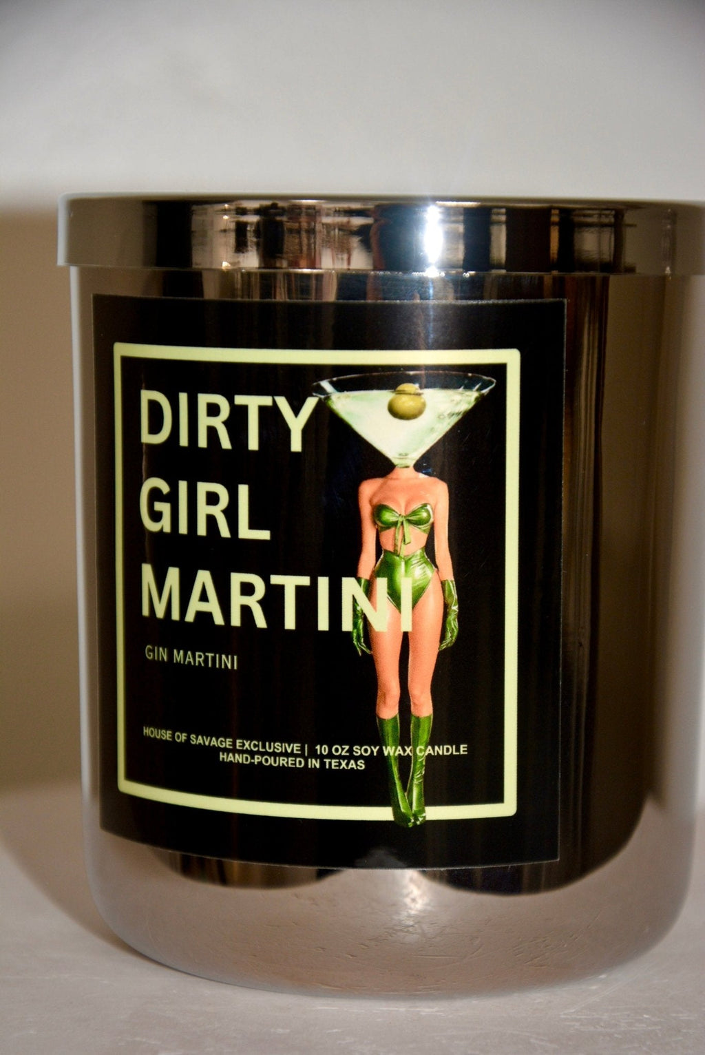 DIRTY GIRL MARTINI CANDLE