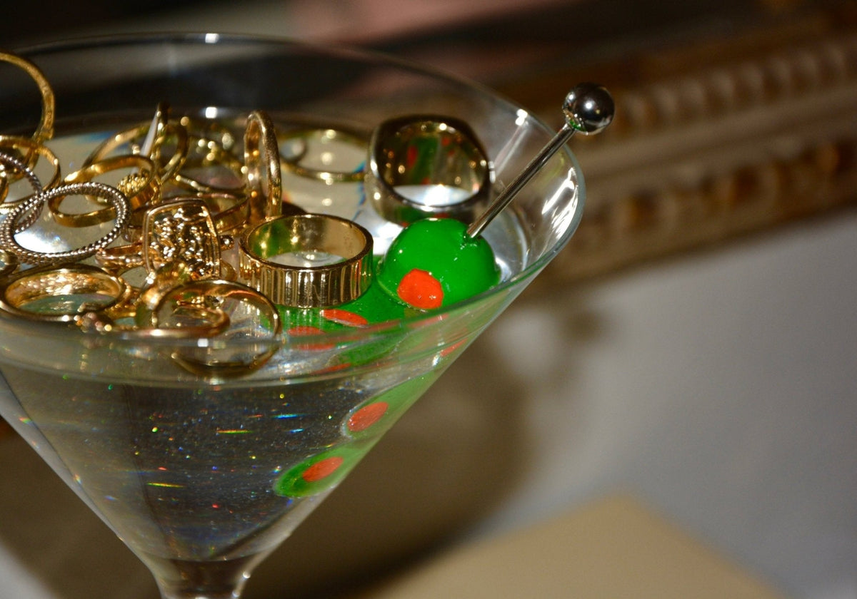 FAUX DIRTY MARTINI